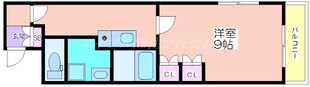 ルシエル難波の物件間取画像